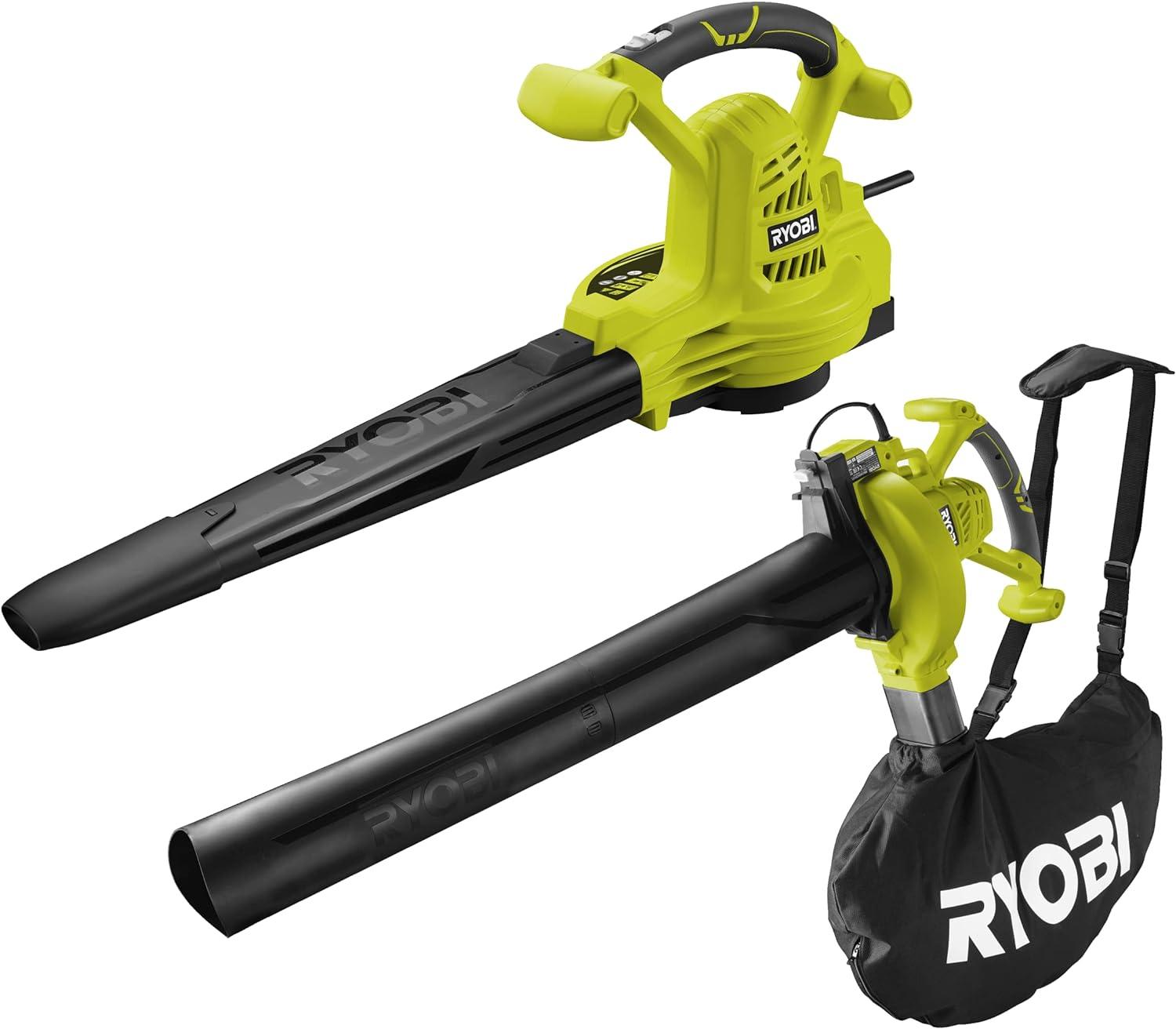 Soffiatore aspiro-trituratore elettrico 2800 W 2 in 1 Ryobi - Brico Sapiens - L' evoluzione del fai da te Soffiatore aspiro-trituratore elettrico 2800 W 2 in 1 Ryobi - Brico Sapiens - L' evoluzione del fai da te